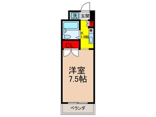 インテルコート池田の物件間取画像